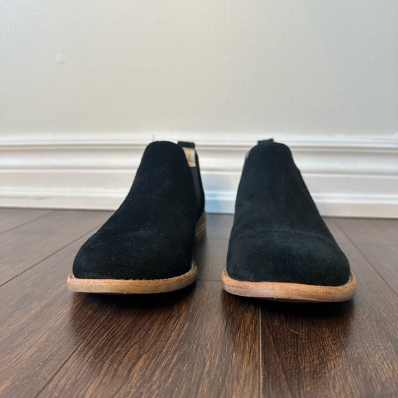 Clarks Edenvale Page Fashion Boot Black Suede - Picture 3 of 4